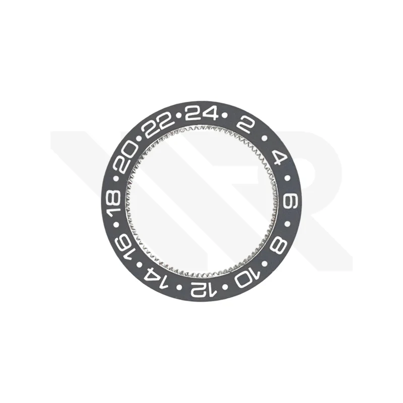 Replacement GMT Hour Disc Compatible with Rolex Skydweller Cal.9001 , Cal.9002 : Slate