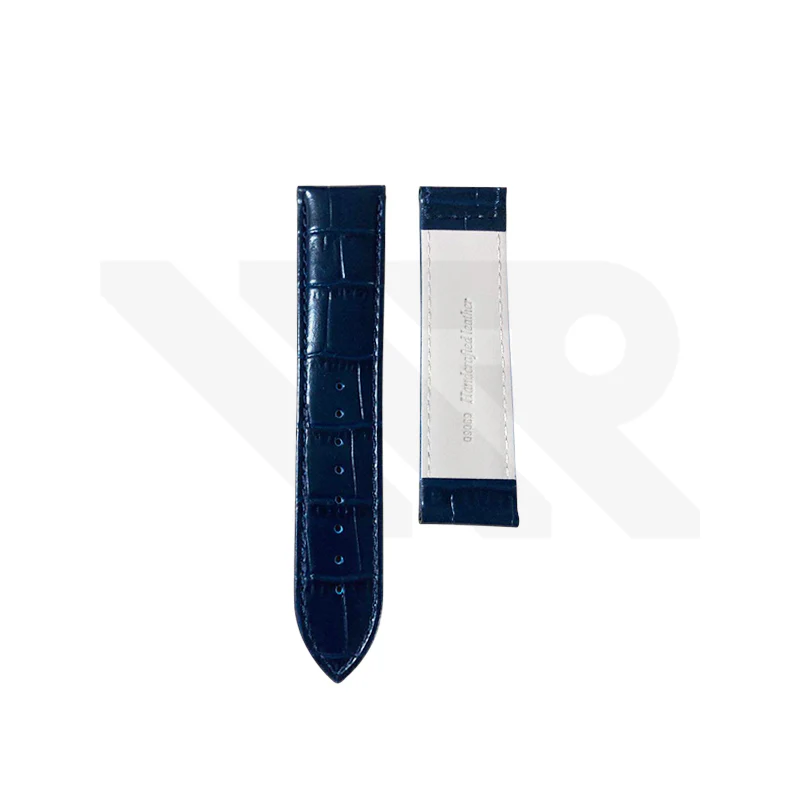 Replacement Leather Strap Compatible with Rado Watches : Navy
