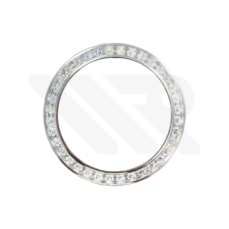 Replacement Moissanite Stone Bezel Compatible with Rolex Daytona 116500 , 116520