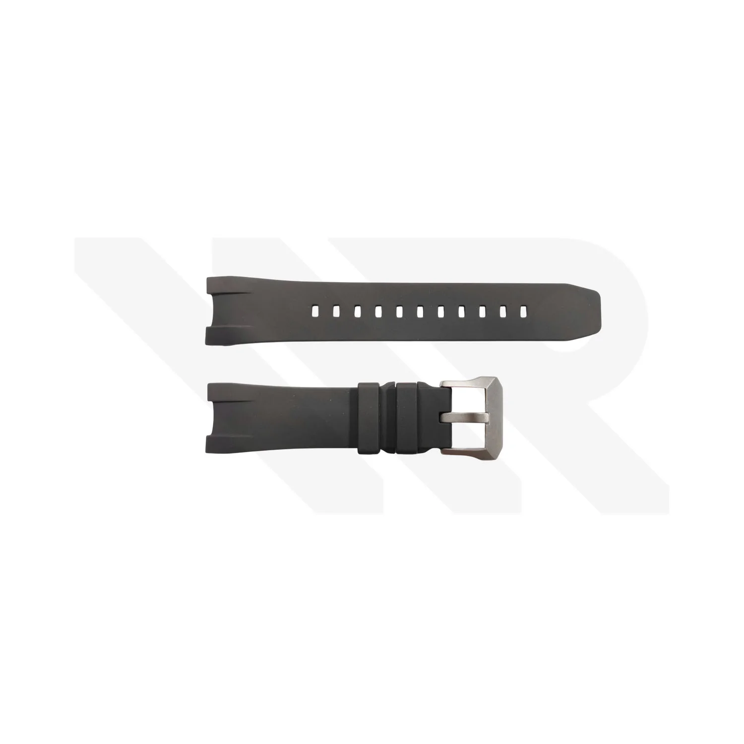 Replacement Rubber Strap Compatible with Citizen Eco-Drive Bluetooth Super Titanium BZ1040 , BZ1041 , BZ1020 (Black)