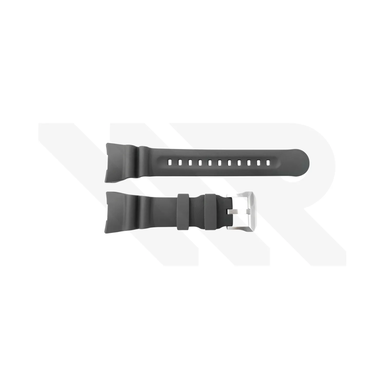 Replacement Rubber Strap Compatible with Citizen Marine Promaster BN1024-01Z , BN1024-01E , BN1025-08L (Black)