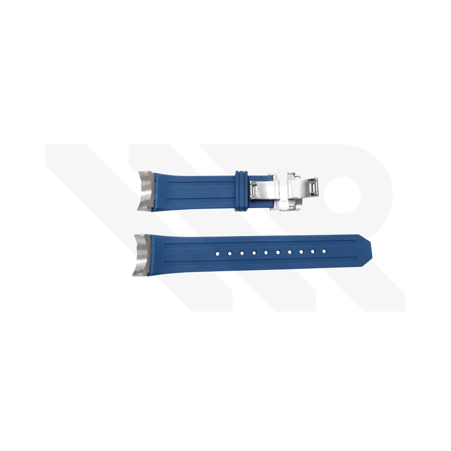 Replacement Rubber Strap with Custom Endlink Compatible with Citizen Blue Angel AT8020-54L , AT8020-03L - Image 2