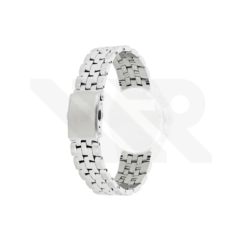 Replacement Stainless Steel Bracelet Compatible with Citizen Eco-Drive Chronograph AT2140