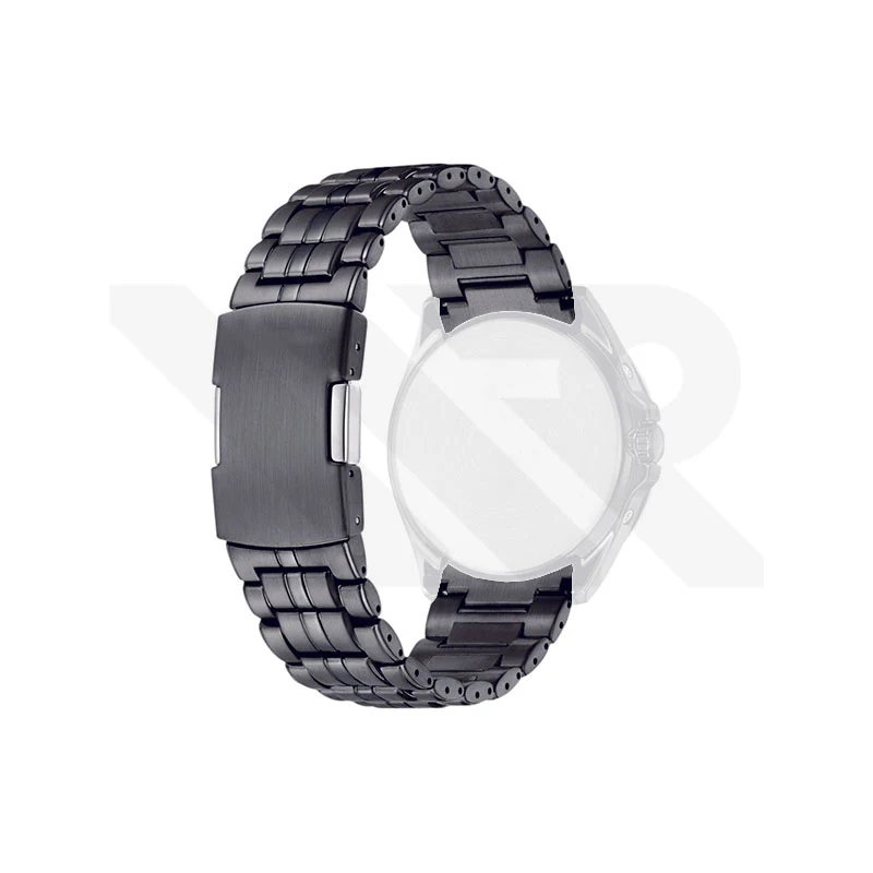 Replacement Stainless Steel Bracelet Compatible with Citizen Eco-Drive Radio Controlled Night Colour Edition CB0294-54E
