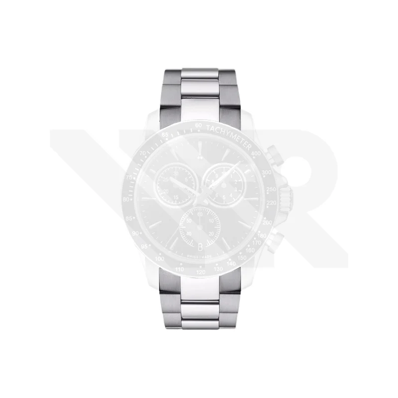 Replacement Stainless Steel Bracelet Compatible with Tissot V8 Chronograph T106417A
