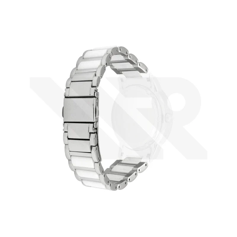 Replacement Stainless Steel Ceramic Bracelet Compatible with Citizen Eco-Drive Chandler EM0740-53D