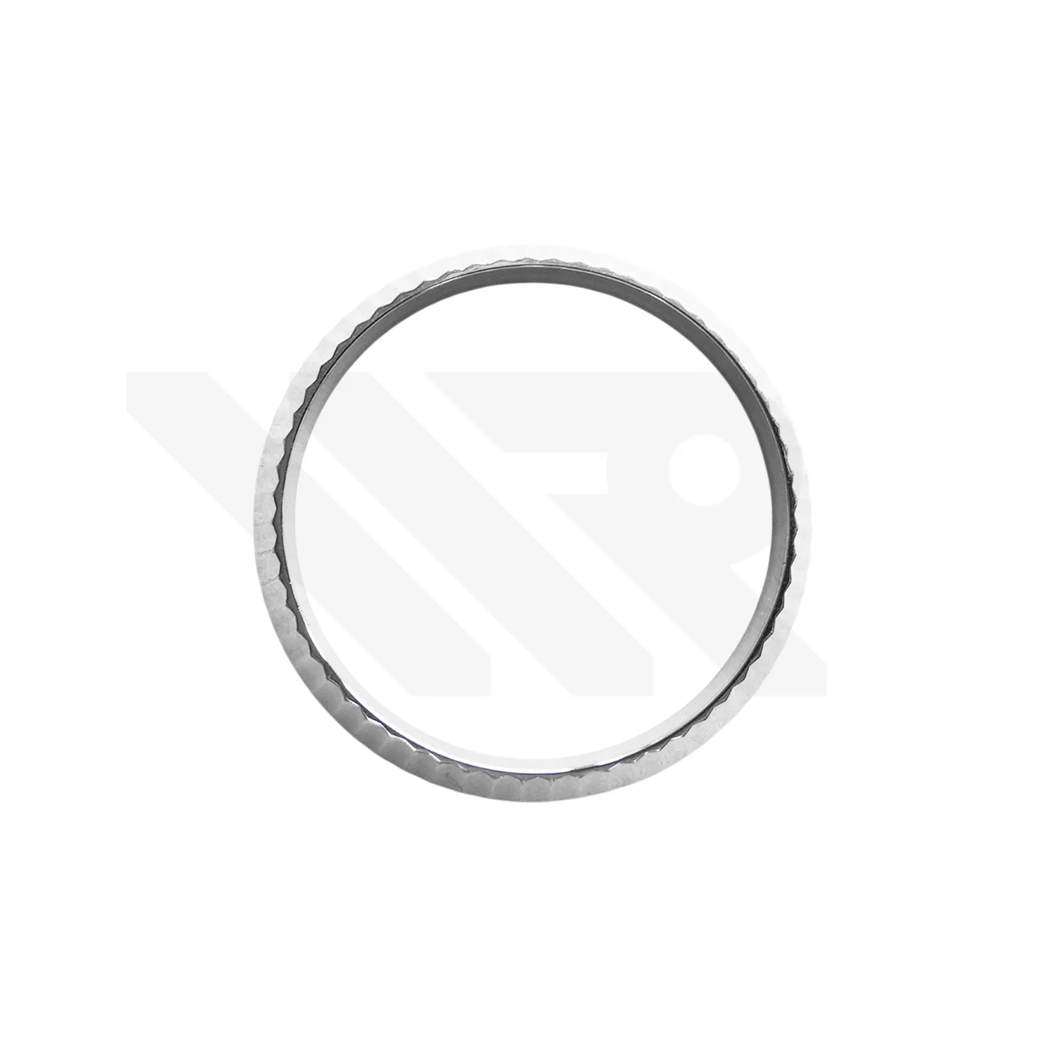 Replacement Stainless Steel Fluted Bezel Compatible with Rolex Datejust 26mm