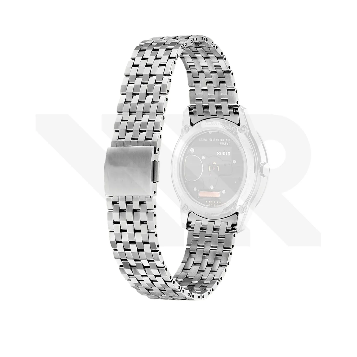 Replacement Titanium Bracelet Compatible with Citizen Eco-Drive Caliber 0100 AQ6020 , AQ6021