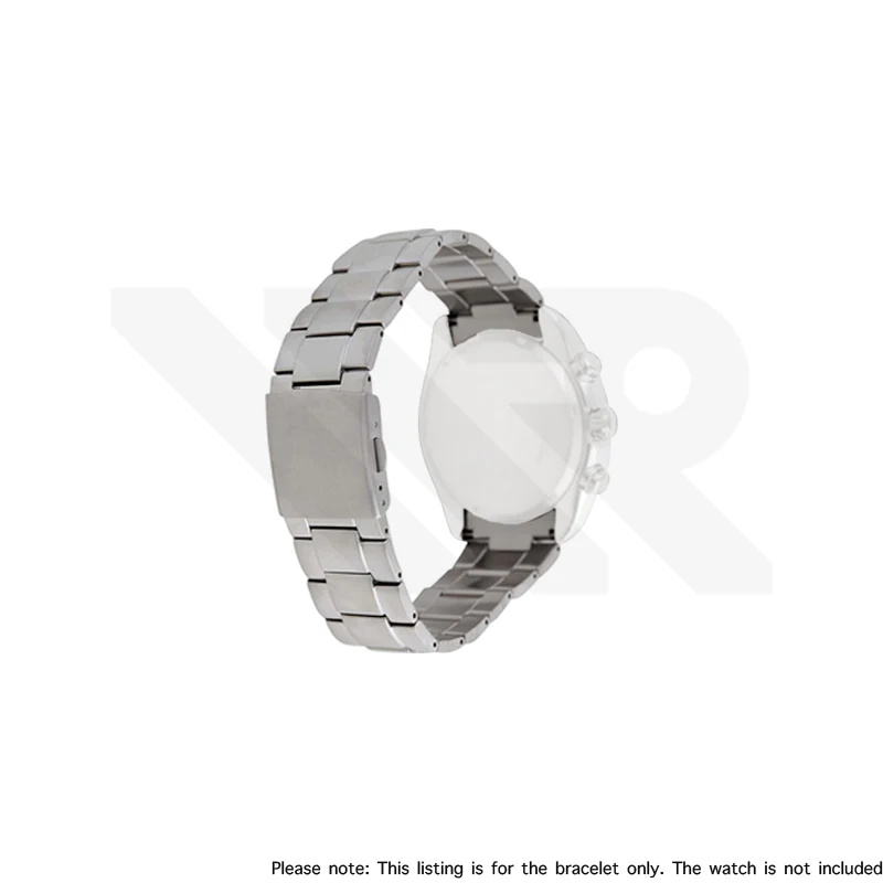 Replacement Titanium Bracelet Compatible with Citizen Eco-Drive Chronograph Super Titanium BM7080 , BM7081