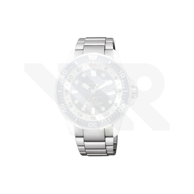 Replacement Titanium Bracelet Compatible with Citizen Eco-Drive Promaster GMT Super Titanium Diver BJ7110