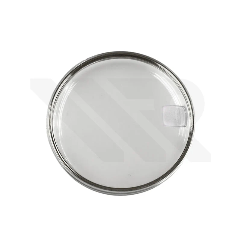 Replacement Vintage Domed Plexiglass Crystal Compatible Omega Vintage Watches : 31.6mm Silver Ring with Magnifying Glass