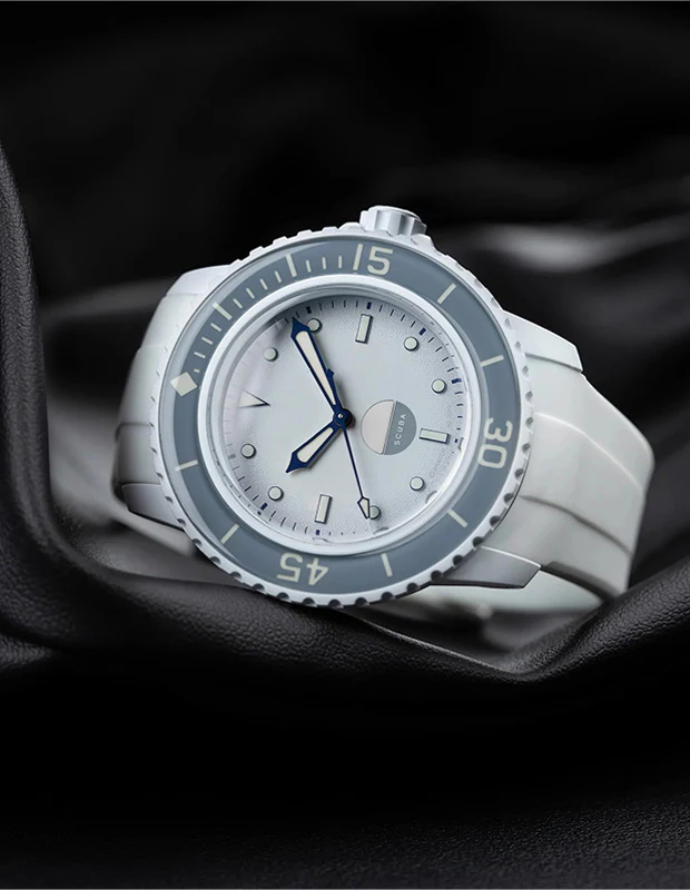 Rubber B Style Strap for Blancpain x Swatch Ocean Of Storms - Image 16