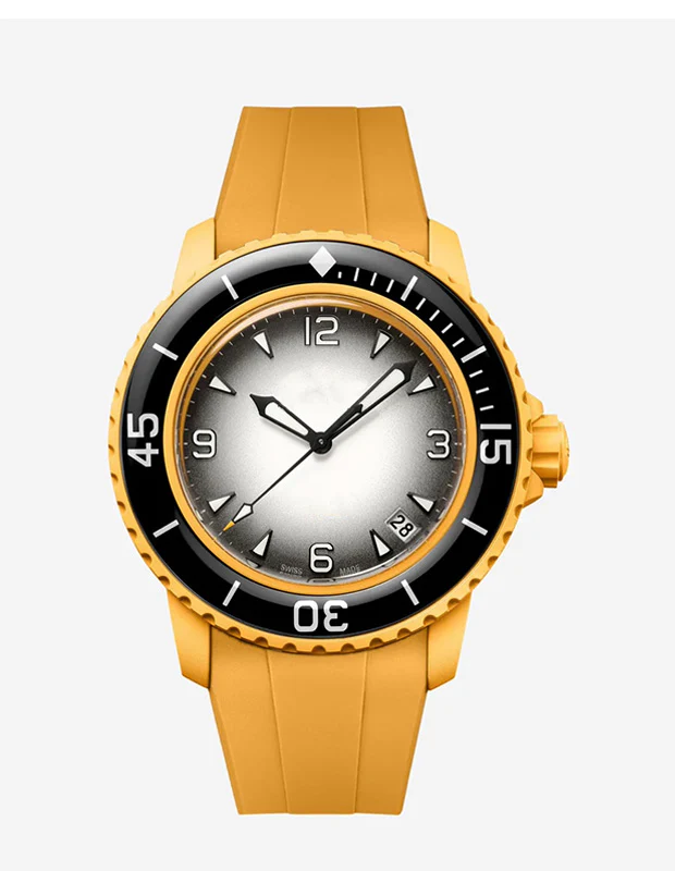 Rubber B Style Strap for Blancpain x Swatch Ocean Of Storms - Image 21