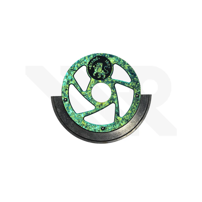 Seiko NH Movement Rotor - Crystallised Titanium GS Style : Neon Green