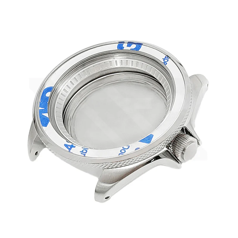 SKX Polished Case Set for Seiko Mod: Silver (3'o clock Crown) - Image 3