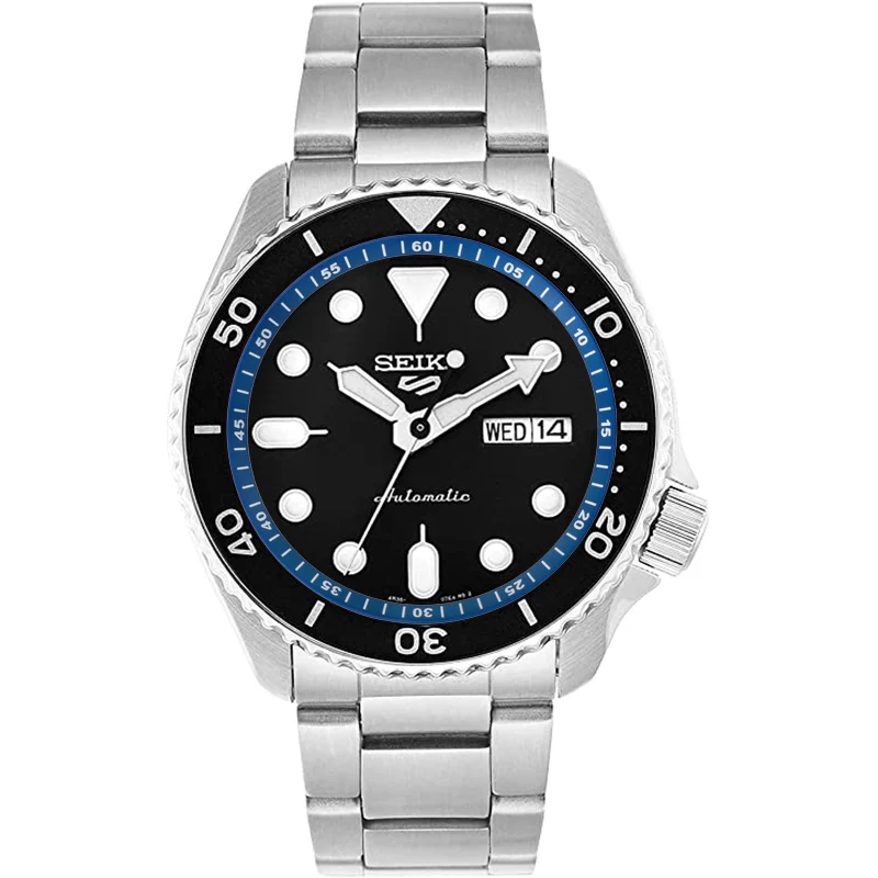 Seiko Mod SKX / SRPD Chapter Ring: Light Blue with White Numeric Markers - Image 2