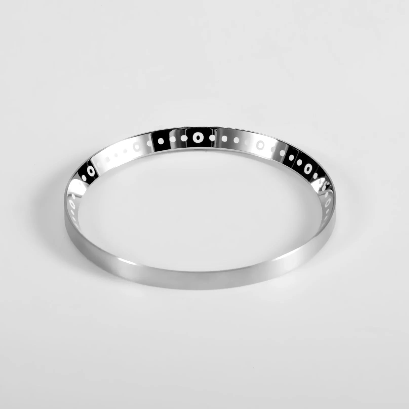 Seiko Mod Lumed Chapter Ring for SKX007/SRPD: Polished Stainless Steel - Image 2