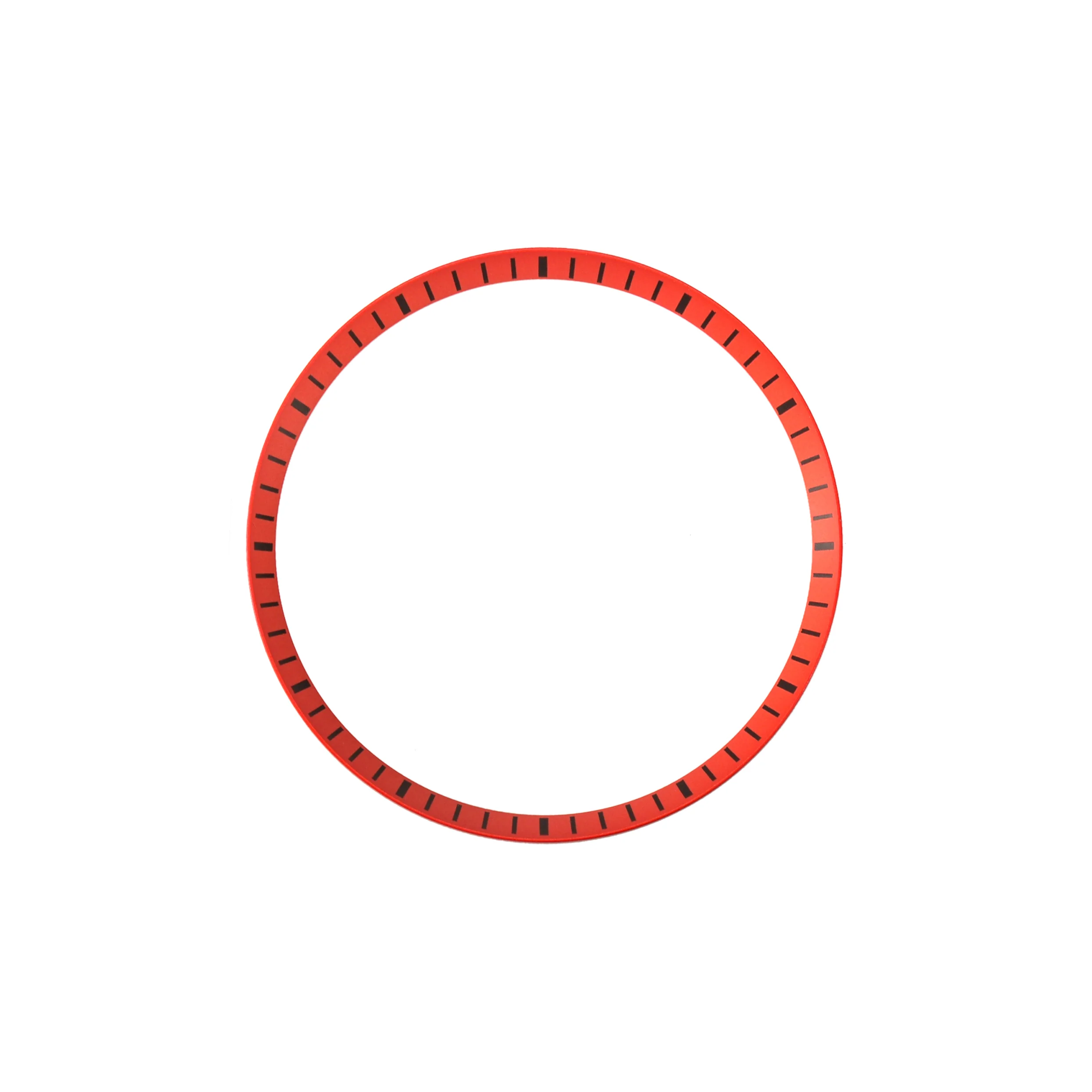 Seiko Mod SKX / SRPD Chapter Ring: Red With Black Markers - Image 3