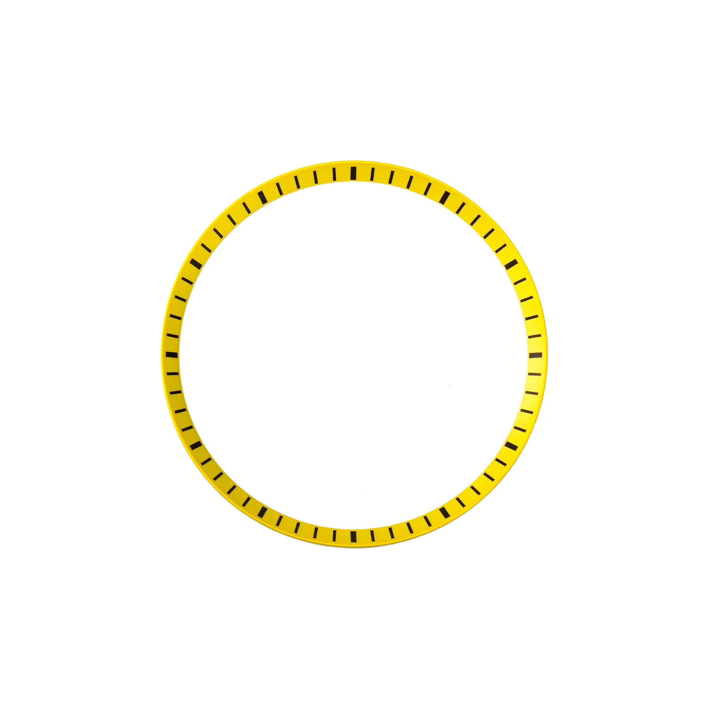 Seiko Mod SKX / SRPD Chapter Ring: Yellow With Black Markers - Image 3