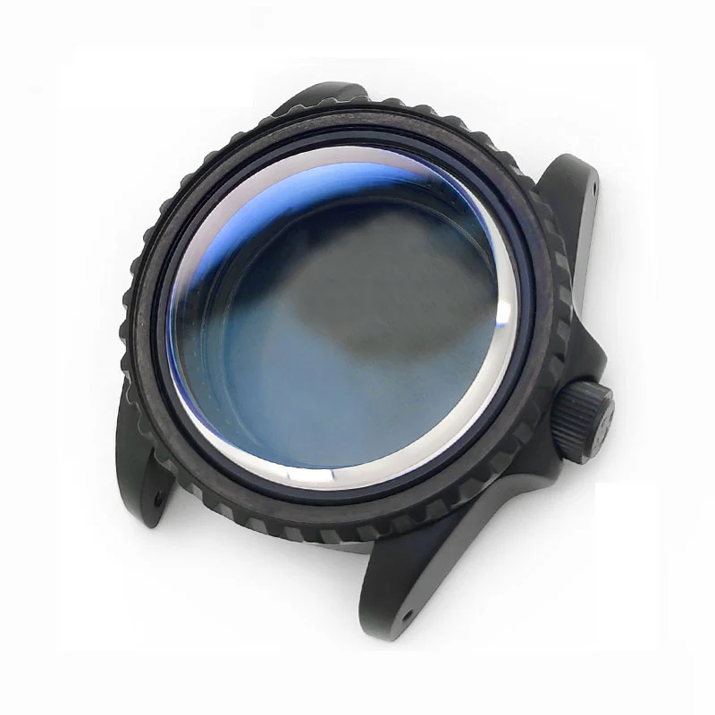 SKX SUB Sandblasted Case Set for Seiko Mod: Black - Image 5