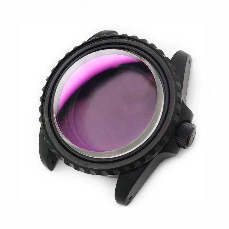 SKX SUB Sandblasted Case Set for Seiko Mod: Black - Image 6