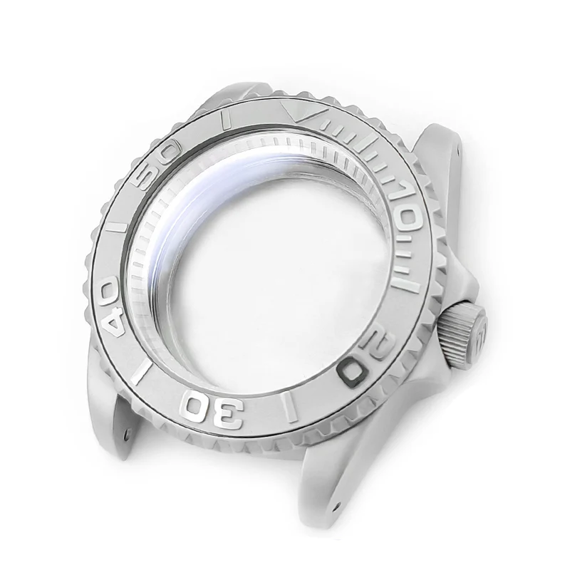 YM Oyster Style Sandblasted Case Set for Seiko SKX / SRPD Mod: Silver
