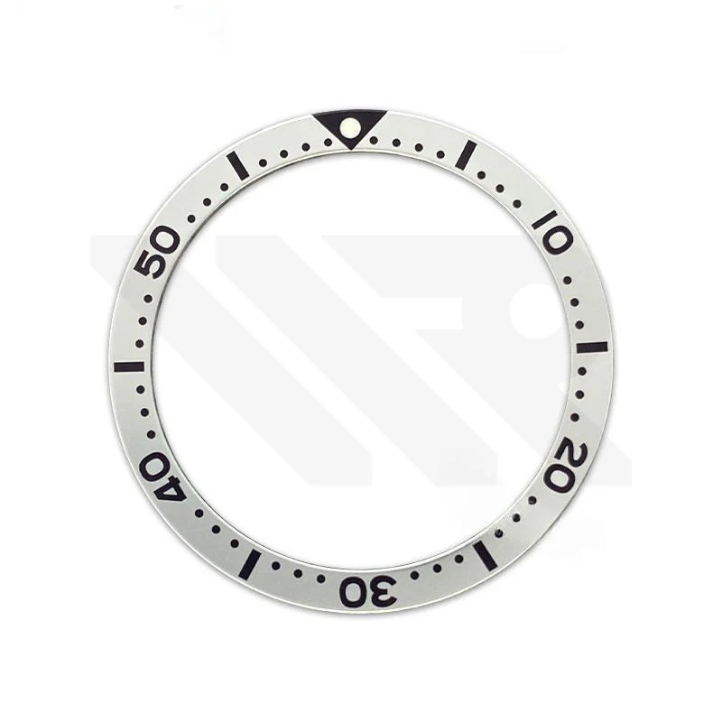 SKX007 Aluminium Flat Bezel Insert for SKX/SRPD - Silver