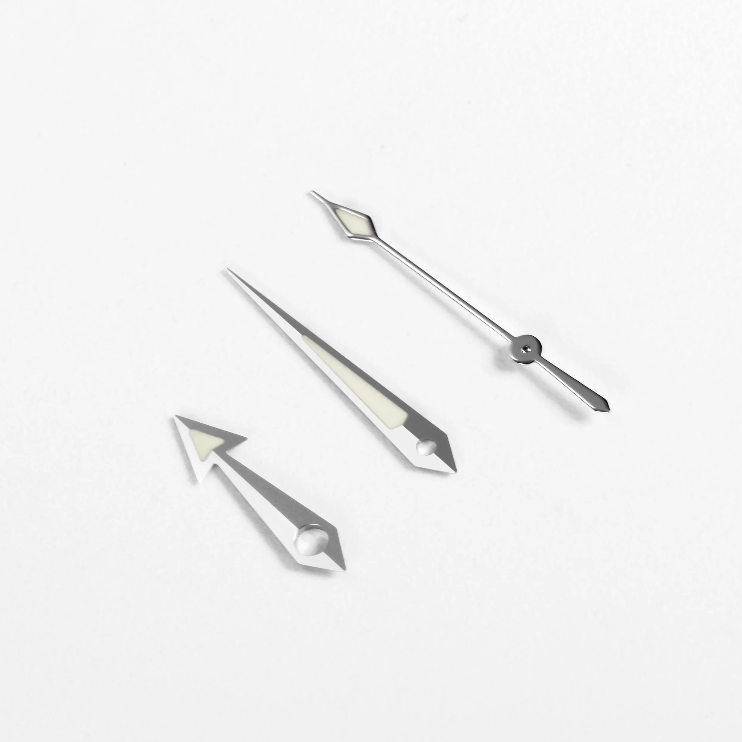 SM300 Watch Hands for Seiko Mod: Silver - Image 2