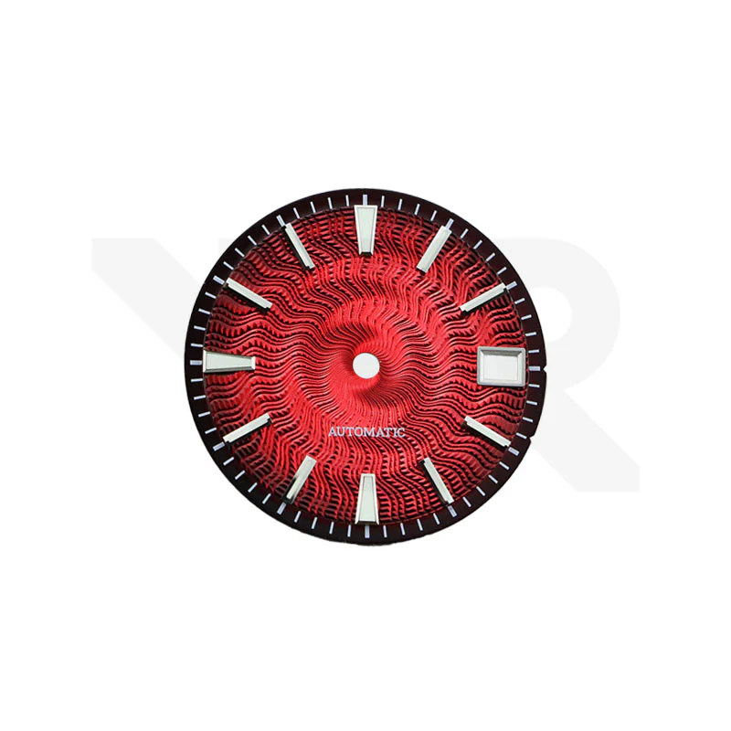 Spiral Guilloche Dial for Seiko Mod