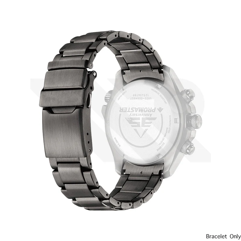 Replacement Stainless Steel Bracelet Compatible with Citizen Eco-Drive Promaster Land JV1008-63E / JV1005-02W