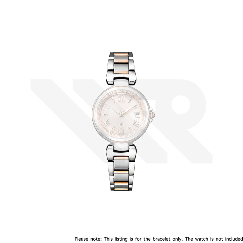 Replacement Stainless Steel Bracelet Compatible with Citizen xC Radio Controlled Eco-Drive EC1034