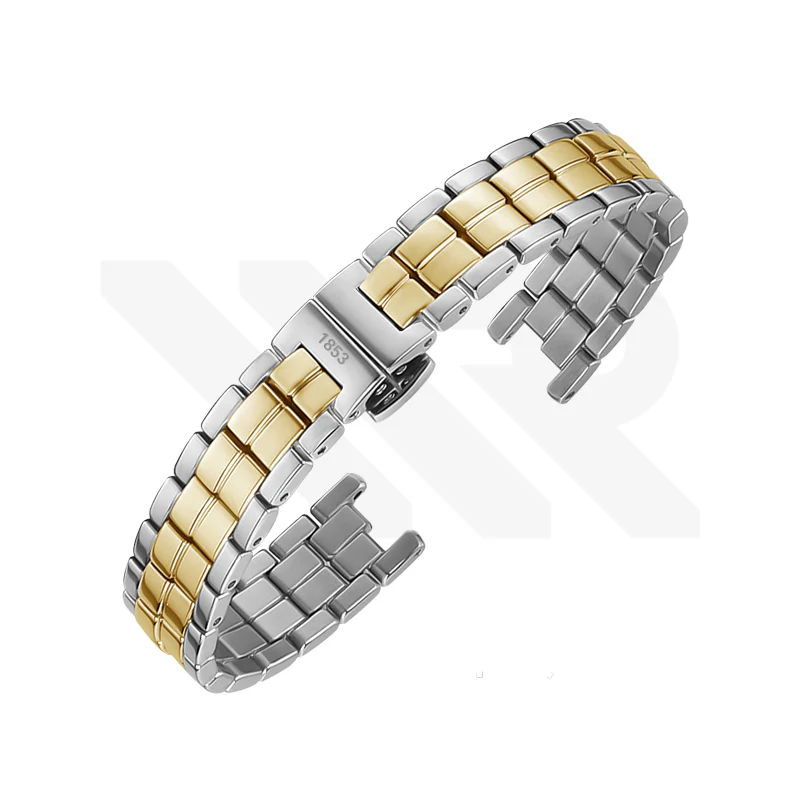 Replacement Stainless Steel Bracelet Compatible with Tissot Flamingo T094210A - Image 2