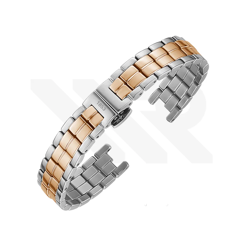 Replacement Stainless Steel Bracelet Compatible with Tissot Flamingo T094210A - Image 3