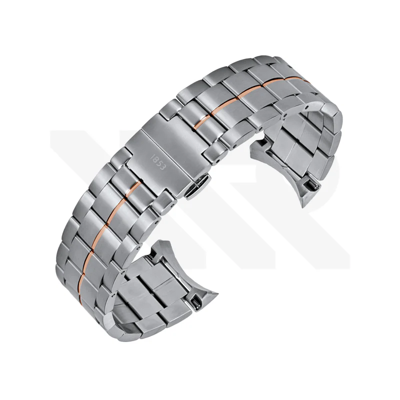 Replacement Stainless Steel Bracelet Compatible with Tissot Luxury Powermatic 80 Lady T086207A - Image 3