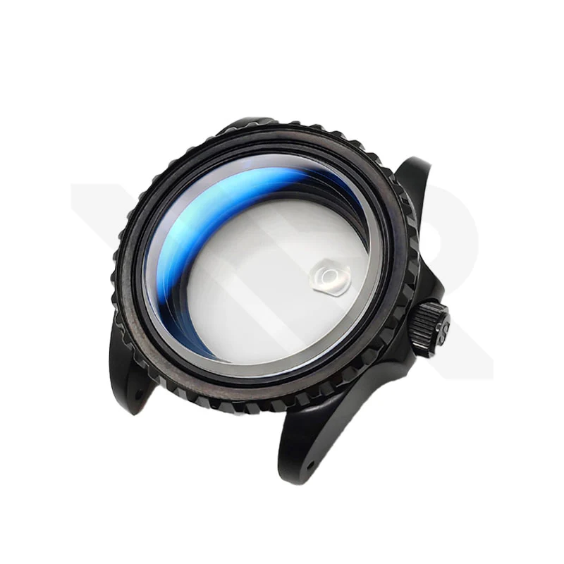 SUB Oyster Style Brushed Case Set for Seiko SKX / SRPD Mod: Black - Image 11