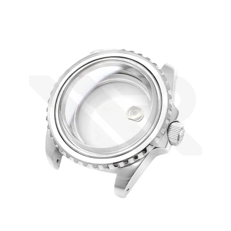 SUB Oyster Style Brushed Case Set for Seiko SKX / SRPD Mod: Silver - Image 10