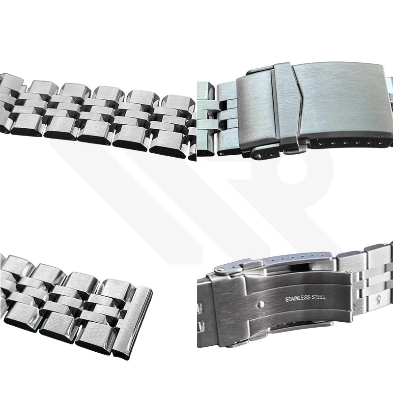 Tank Jubilee Bracelet for Seiko Prospex Marine Master Professional Tuna SBBN025 / SBBN027 / SBBN029 / SBDX014 / SBDX016 - Image 2