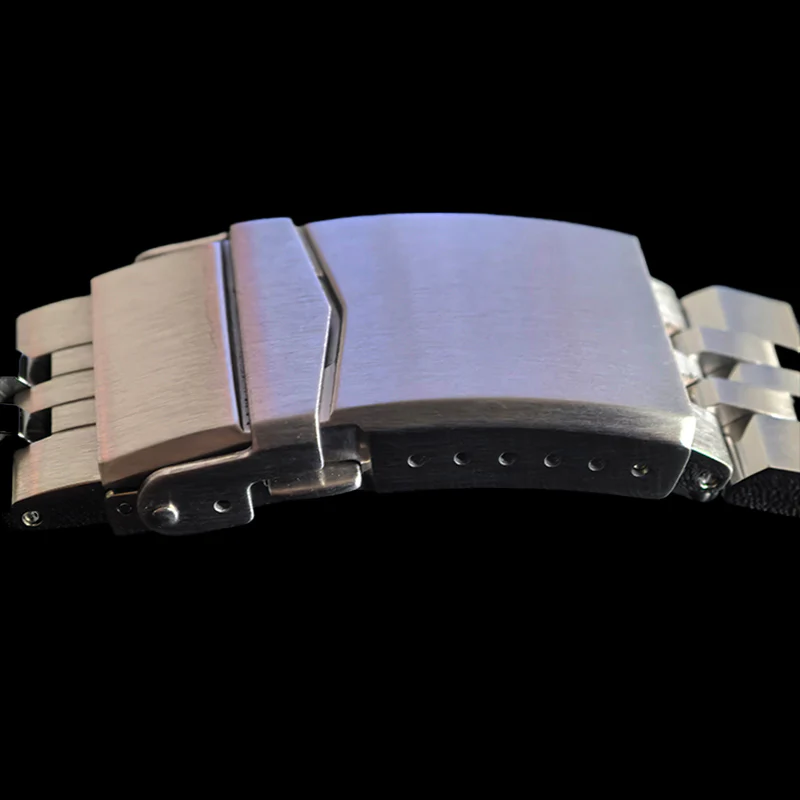 Tank Jubilee Bracelet for Seiko Samurai SRPF09K, SRPE37, SRPB99, SBDY081 - Stainless Steel - Image 7