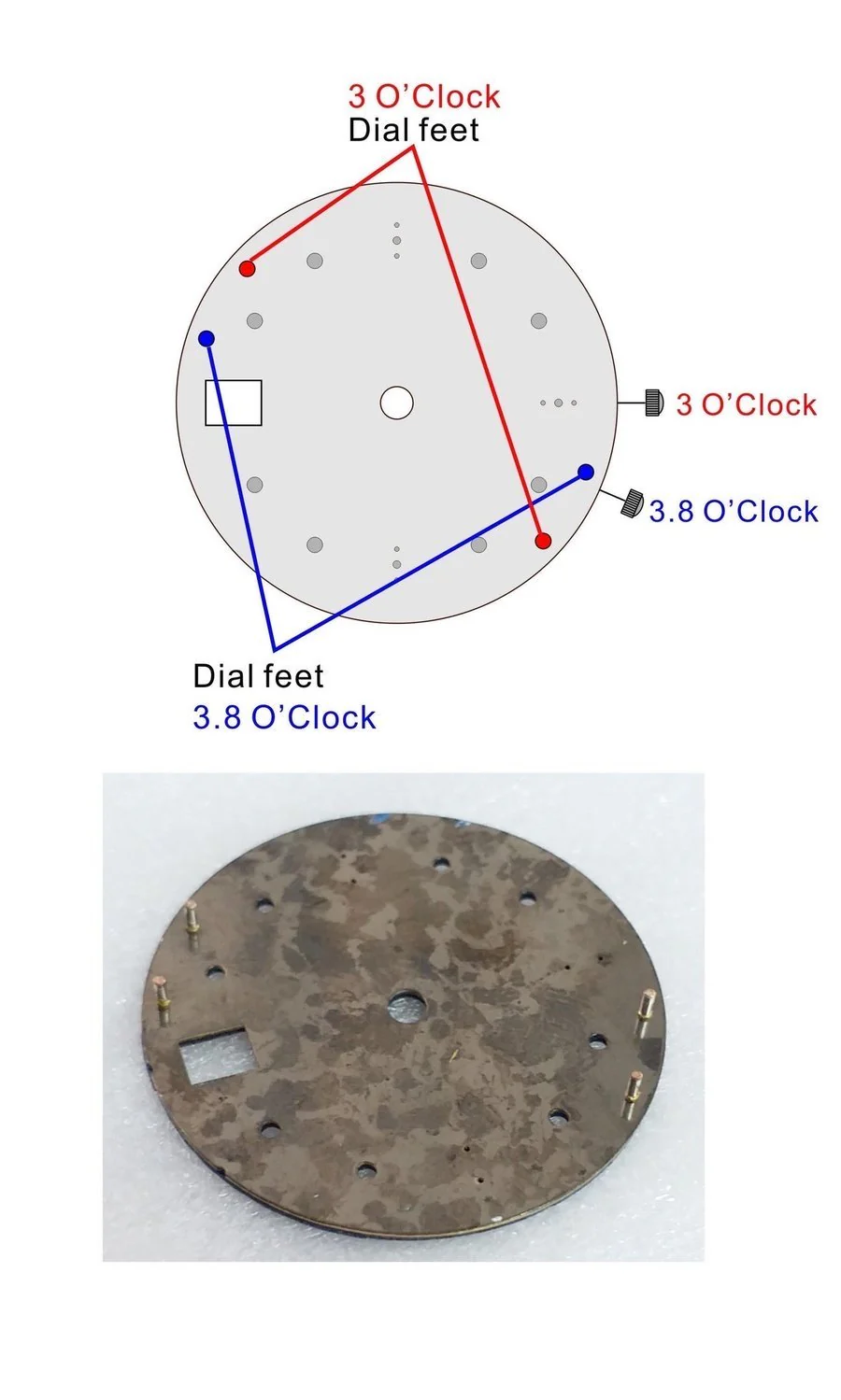 Tessellation Geometric Style Dial for Seiko Mod: Fire Red - Image 3