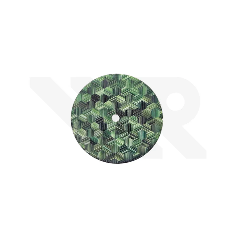 Tessellation Geometric Style Dial for Seiko Mod: Forest Green