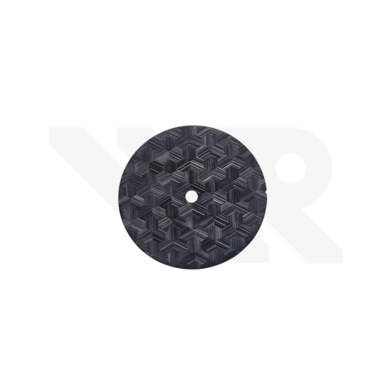 Tessellation Geometric Style Dial for Seiko Mod: Black Granite