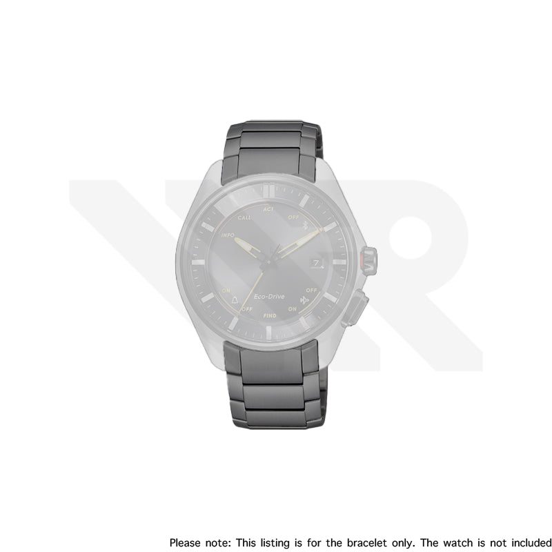 Replacement Titanium Bracelet Compatible with Citizen Eco‑Drive Bluetooth Super Titanium BZ4005 , BZ4006