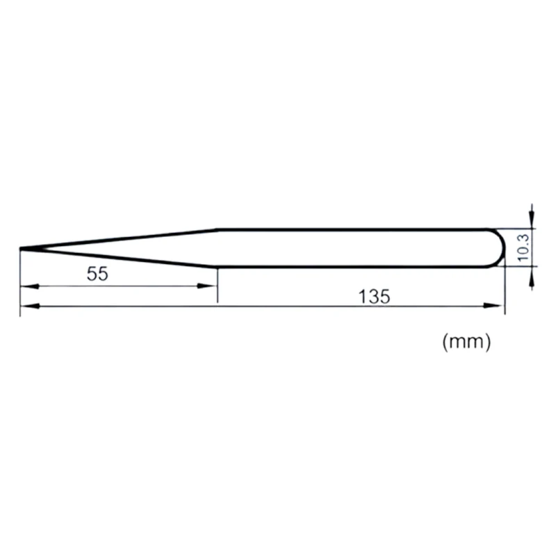 Vetus Antimagnetic High Hardness Precision Stainless Steel Tweezer - Image 3