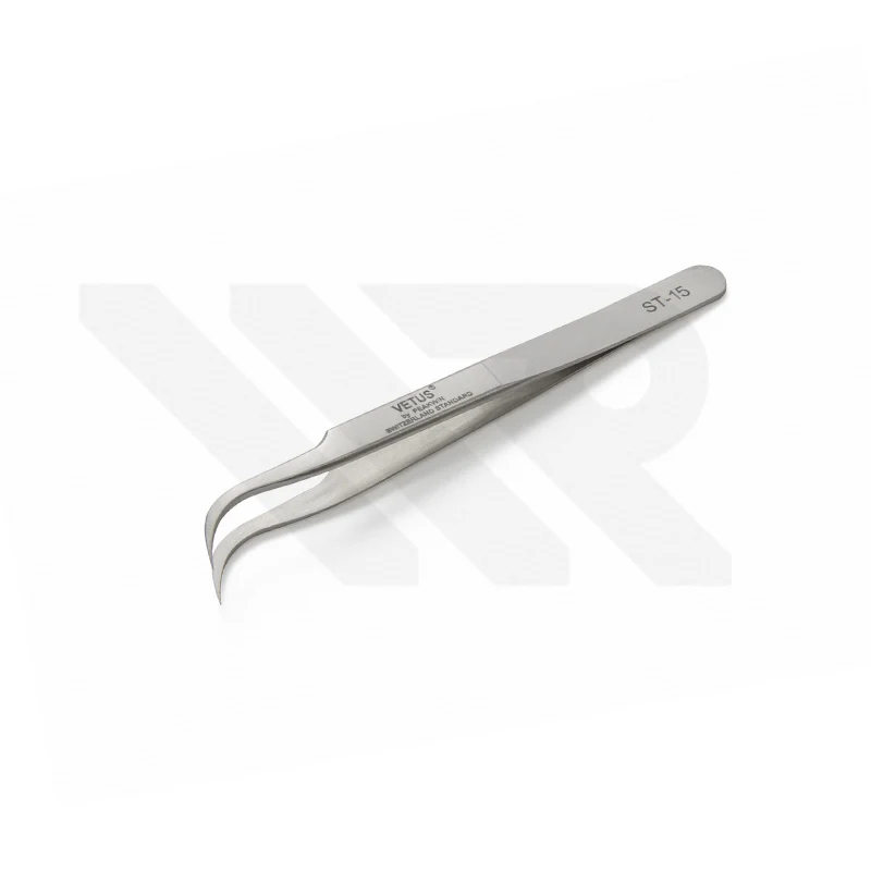 Vetus Antimagnetic High Hardness Precision Stainless Steel Tweezer - ST Series - Image 3