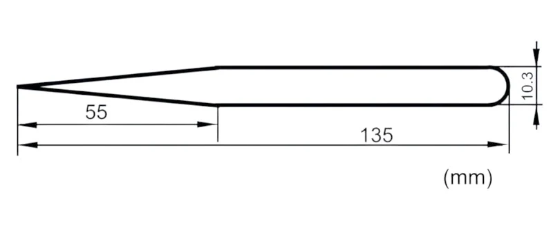 Vetus Antimagnetic High Hardness Precision Stainless Steel Tweezer - ST Series - Image 4