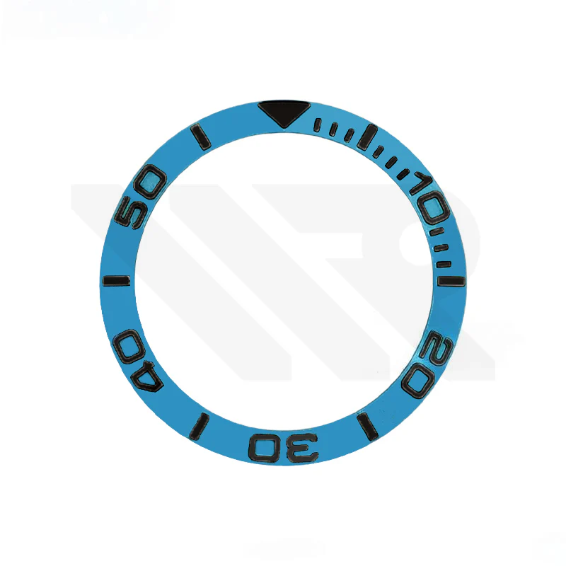 YM Aluminium Sloped Bezel Insert for SKX/SRPD - Blue/Black